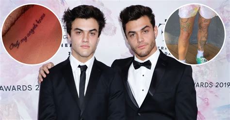 Your Guide to All of the Dolan Twins' Tattoos.